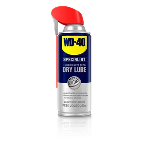 Lubrificante a Seco Spray Specialist Dry Lube com PTFE 400ML WD-40