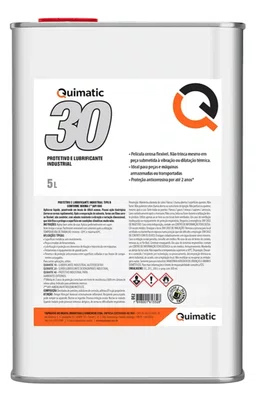 Lubrificante Anticorrosivo Quimatic 30 5 Litros DE2 Tapmatic