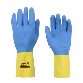 Luva Látex e Neoprene Bicolor CA 16.779 Tamanho G – Volk