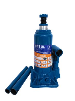 Macaco Hidráulico 6 Toneladas Riosul Tools