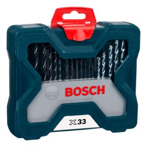 Kit de Pontas e Brocas X-Line com 33 Peças 2607017398 Bosch