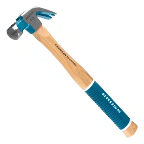 Martelo Unha 27mm Cabo Madeira American Hickory Cabeça Magnética 1041455 Gross