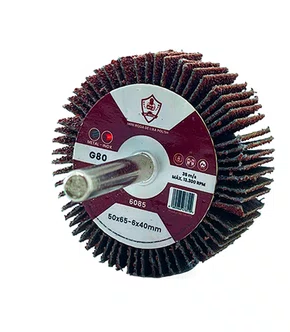 Mini Roda de Lixa 50 x 25 mm Grão 80 6085 - SC Weld