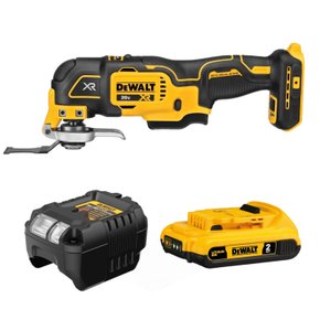Multiferramenta Oscilante DCS356B + Bateria 2Ah + Carregador DeWalt