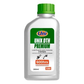 Óleo lubrificante 2 tempos Unix DTH Premium 2 Tempos 200 ml UNI