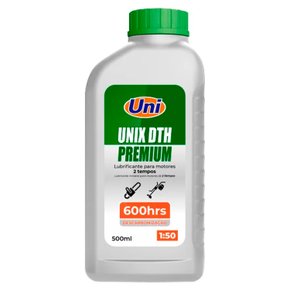 Óleo lubrificante 2 tempos Unix DTH Premium 500 ml UNI