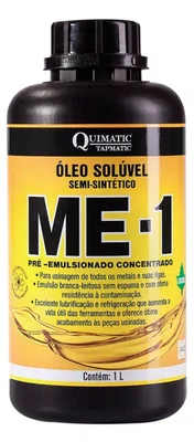 Óleo Solúvel Semissintético ME-1 Quimatic 1 Litro AB0 Tapmatic