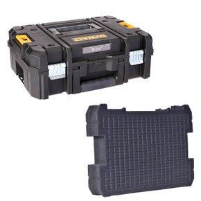 Organizador Tstak N2 Fecho Metálico DWST17807 + Inserto DeWalt