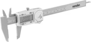 Paquímetro Digital de Plástico 150mm PD-153 Vonder