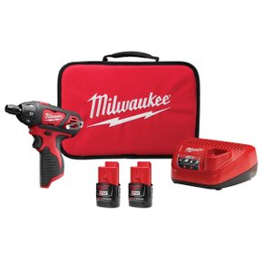 Parafusadeira 1/4" 12V Com 2 Baterias E Carregador 2401-259 Milwaukee