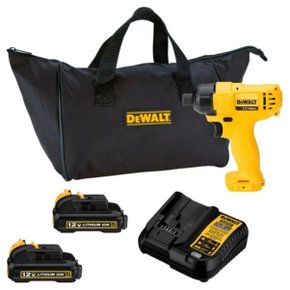 Parafusadeira de Impacto 12v 1.3ah Bivolt DCF805C2-BR DeWalt