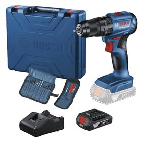 Parafusadeira Furadeira Bosch 18V GSB 185-LI Com Bateria BL