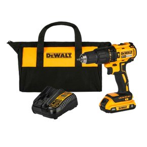 Parafusadeira Furadeira de Impacto 1/2'' 20V Max Bateria e Carregador DCD7781D1 Dewalt