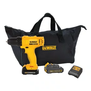 Parafusadeira Furadeira 3/8 10mm Bateria Litio BIVOLT DCD700C2-BR DeWalt