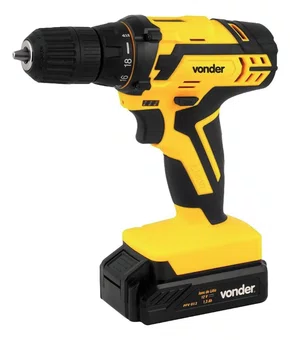 Parafusadeira/Furadeira com Parafusadeira de Impacto a Bateria 12V PFBV012 – Vonder