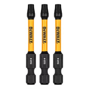 Ponta Torx T25 FlexTorq 2-1/4 - 3 Peças DWAF2TX25IR3 DeWalt