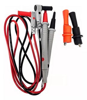 Ponteira Para Multímetro/Alicate Amperímetro Garra Jacaré MTL-18 Minipa