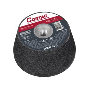 Rebolo Copo Cônico 100MM G 60 Rosca M14 61748 Cortag