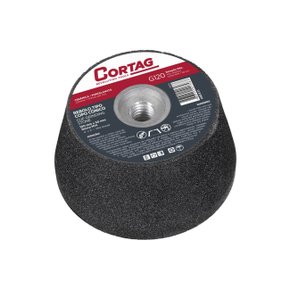 Rebolo Copo Cônico 100MM G120 Rosca M14 61750 Cortag