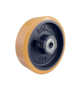 Roda 5” R 514 UFK 300kg PU Rolamento 117345 Rod-Car