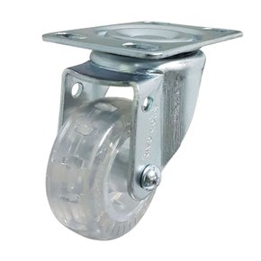 Rodízio Giratório 2” GLR 210 GEL 30kg Incolor 123984 Rod-Car