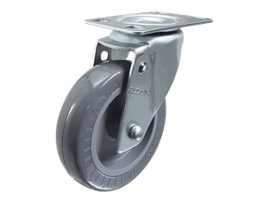 Rodízio Giratório 3” GLR 310 BP 60kg Cinza 102226 Rod-Car