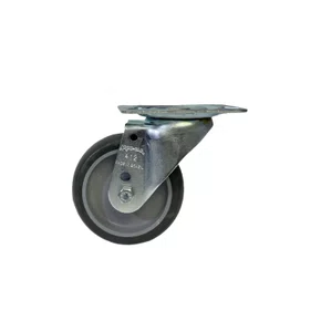 Rodízio Giratório 4” GLR 412 BP 110kg Cinza 101667 Rod-Car