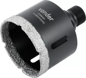 Serra Copo Diamantada 64 mm para Esmerilhadeira – Vonder