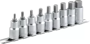 Jogo de Soquetes Hexagonais 1/2" 4 a 17 mmModelo JG 4A17MM 9 Peças Vonder