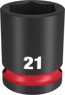 Soquete Impacto D 1/2" X 21Mm X 48Mm 49-66-6253 Milwaukee