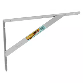 Suporte Para Prateleira 25X16cm Branco A50008 Ajax