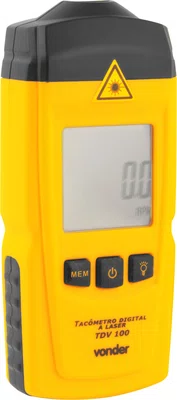 Tacômetro Digital Laser TDV100 Vonder