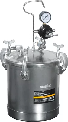 Tanque para Pintura 10L Vonder Sem Pistola e Sem Mangueira