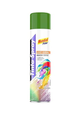 Tinta Spray Verde Escuro 400ml Mundial Prime