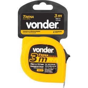 Trena 3M mm/pol Corpo Plástico Vonder
