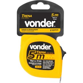 Trena 5M mm/pol Corpo Plástico Vonder