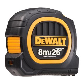 Trena Manual Emborrachada Duo 8 Metros 26 x 25mm DWHT34196L DeWalt