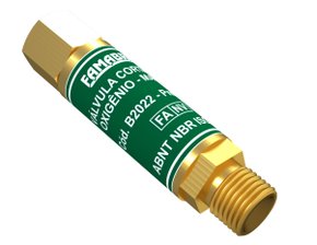 Válvula Corta Chama Para Maçarico Oxigênio B2022 Famabras