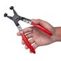 Alicate Bico Reto 8.1/2" para Abraçadeiras Elásticas R19401001 GEDORE RED - 3300230
