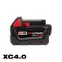 Bateria 18V 4Ah Ions de Litio Redlithium 4.0 Xc 48-11-1840 Milwaukee