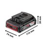 Bateria Bosch GBA 18V 2Ah Íons de Lítio Tecnologia CoolPack