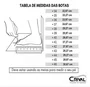 Botina Elástico Bidensidade com Bico PVC Nº 38 CP080 CA 40043 - Crival