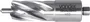 Broca Anular 18 x 30 mm com Encaixe Weldon 19 mm – Vonder