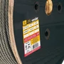 Cabo de Aço Galvanizado 4,8 mm (3/16'') 6x7 - 100m Vonder