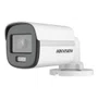 Câmera Bull Analógica Colorvu 2MP Lente 2,8mm Luz Branca Suplementar 20M IP67 Plástico DS-2CE10DF0T-PF(2.8MM) Hikvision