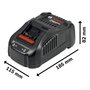 Carregador Bosch 18V GAL 1880 CV Rápido 220V