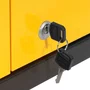 Carro para Ferramentas com 1 Gaveta, Porta com Chave e 4 Rodízios de 3" Vonder