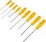 Jogo de Chaves de Fenda, Phillips, Torx, Precisão e Hexalobular 100 Peças CRV Vonder