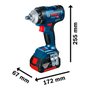 Chave de Impacto Bosch 18V 1/2" 400NM GDS 18V-400 Sem Bateria BL