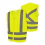 Colete Refletivo Poliéster Sem Bolso Amarelo G